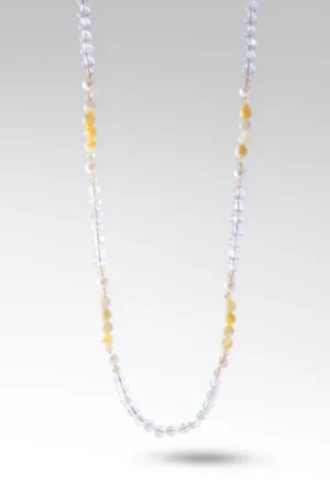 Beaded Golden South Sea Shell Necklace™ in Watermark
