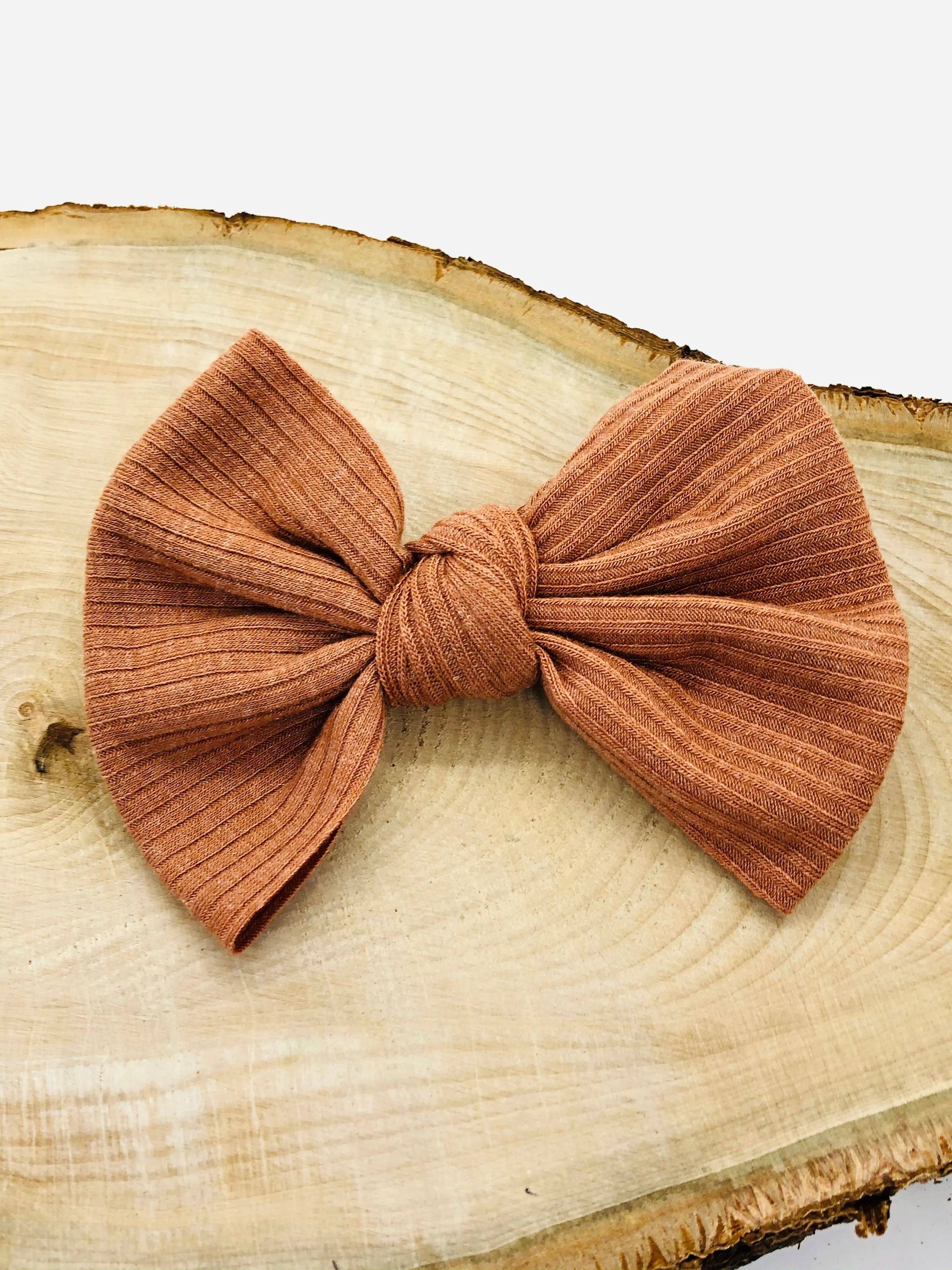 Beautiful Knit Hair Bow