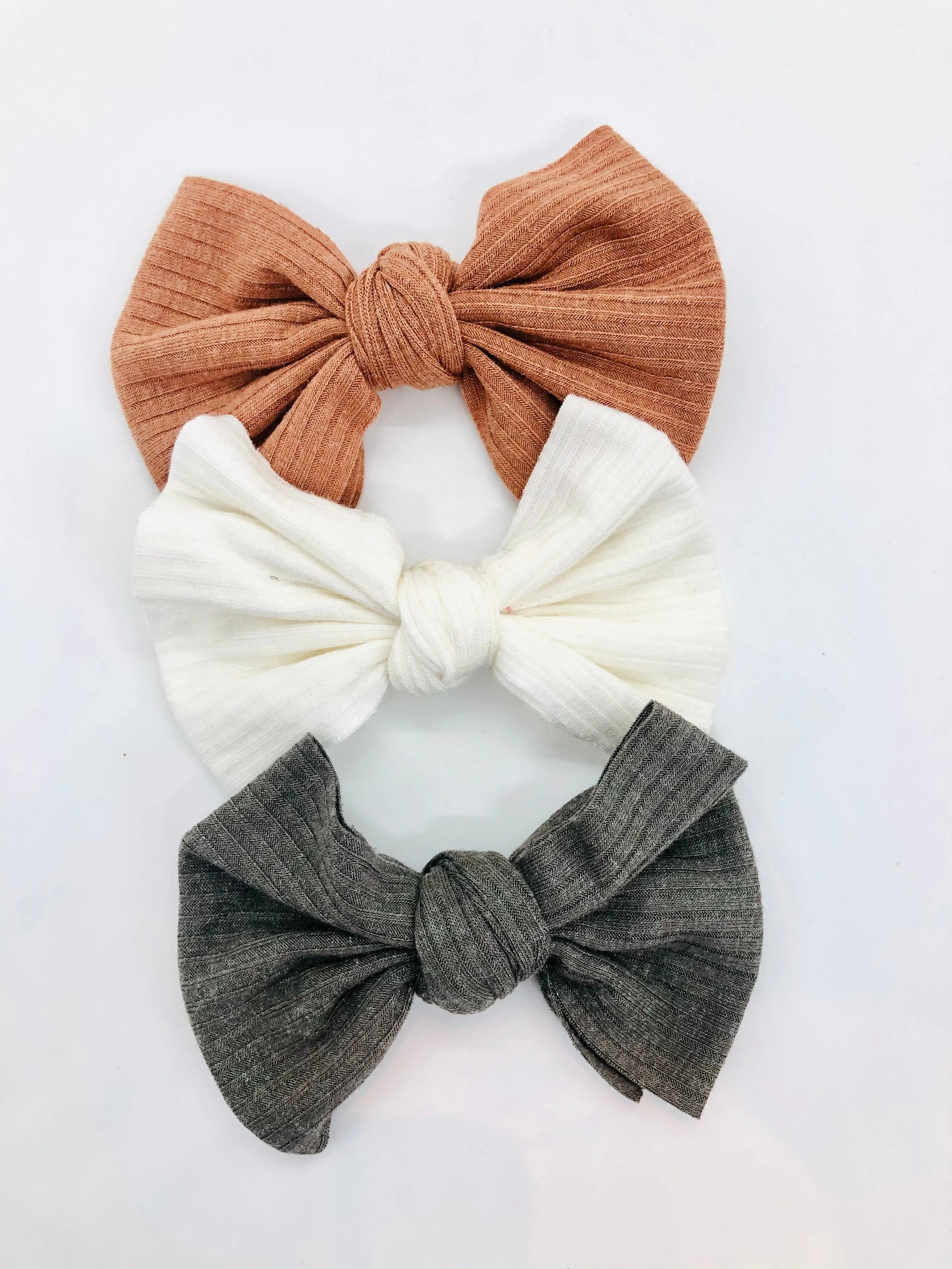 Beautiful Knit Hair Bow