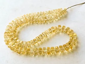 Citrine Bolt Shape Beads