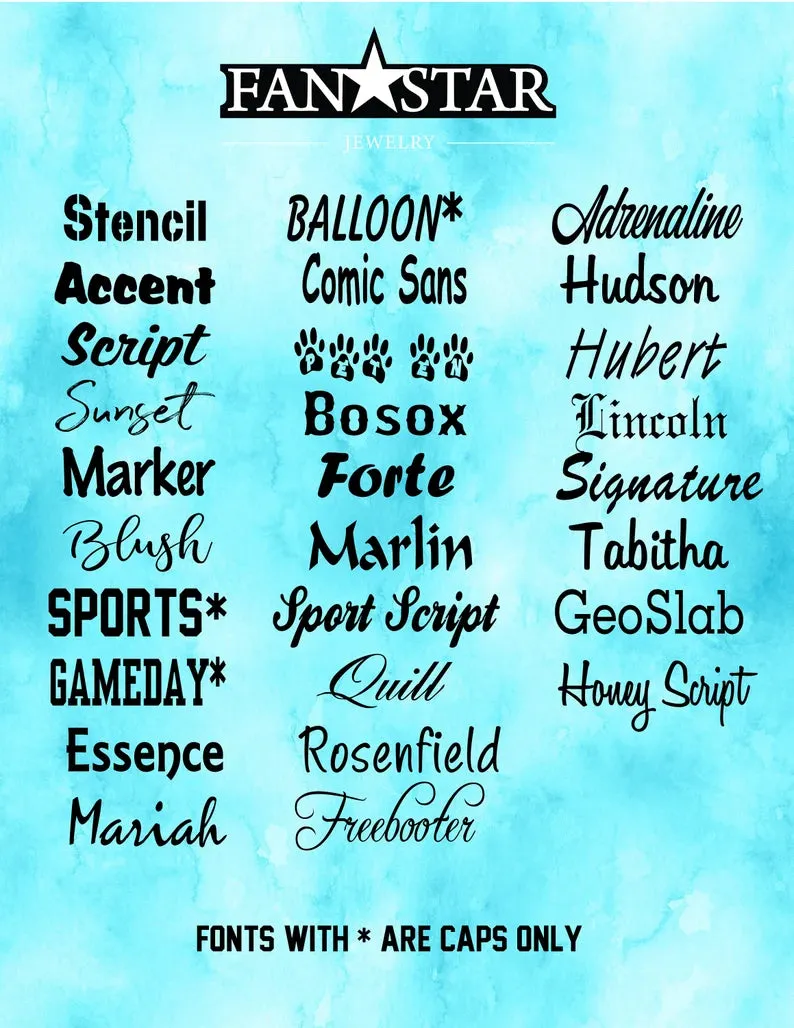 Custom Personalized Soccer TIE Headband - Flat (Non Sparkle) Letters!