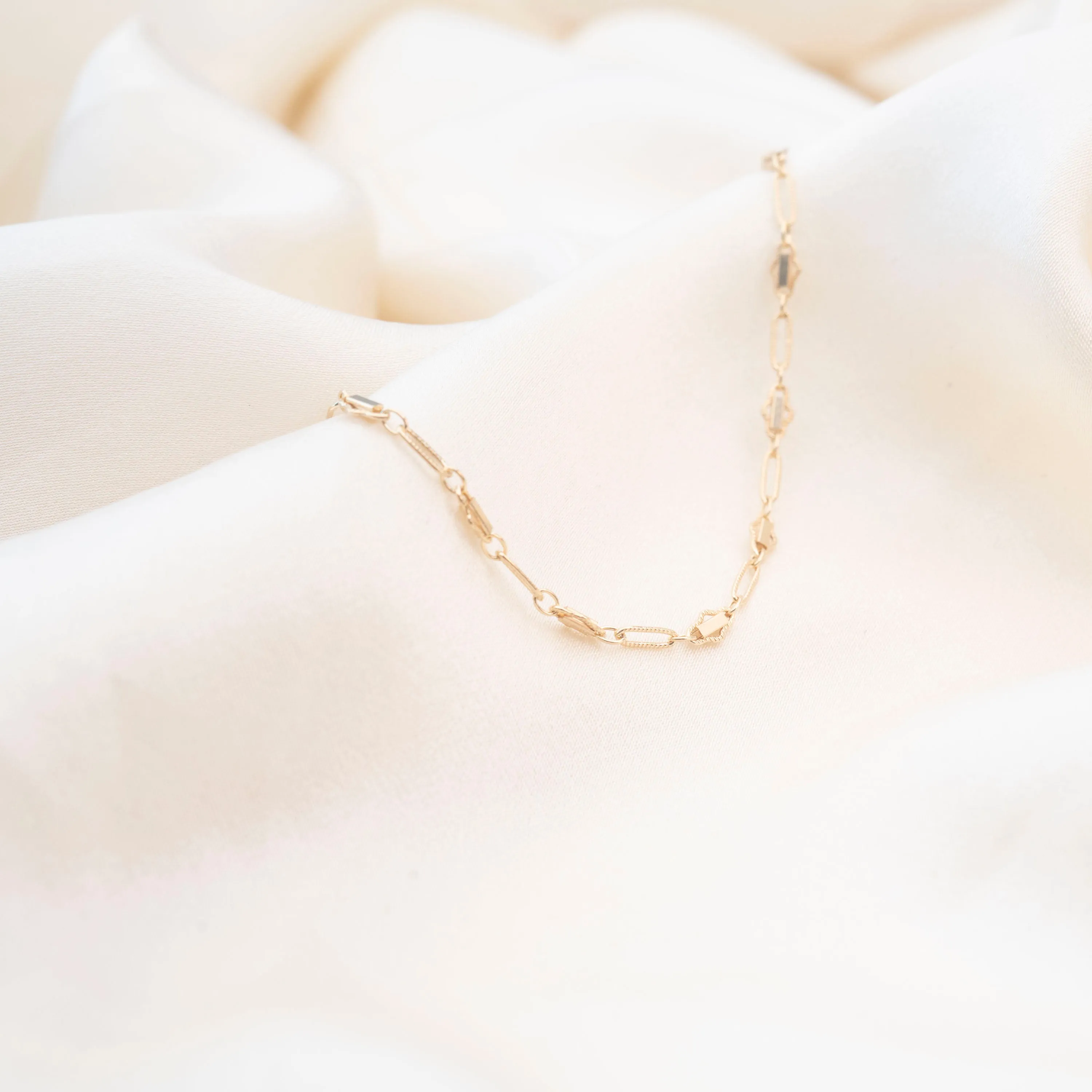 Gold Filled Coffee Bean Bracelet