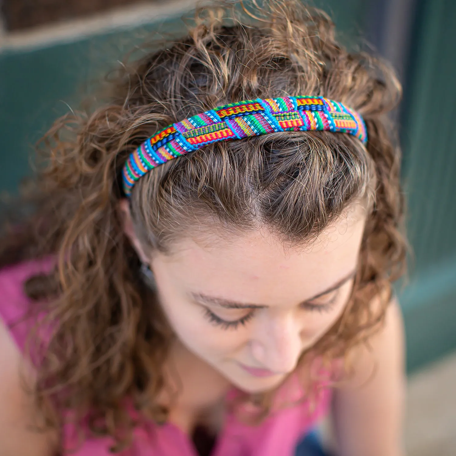 Guatemalan Fabric Hard Headband