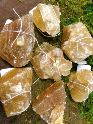 Honey Calcite Rough