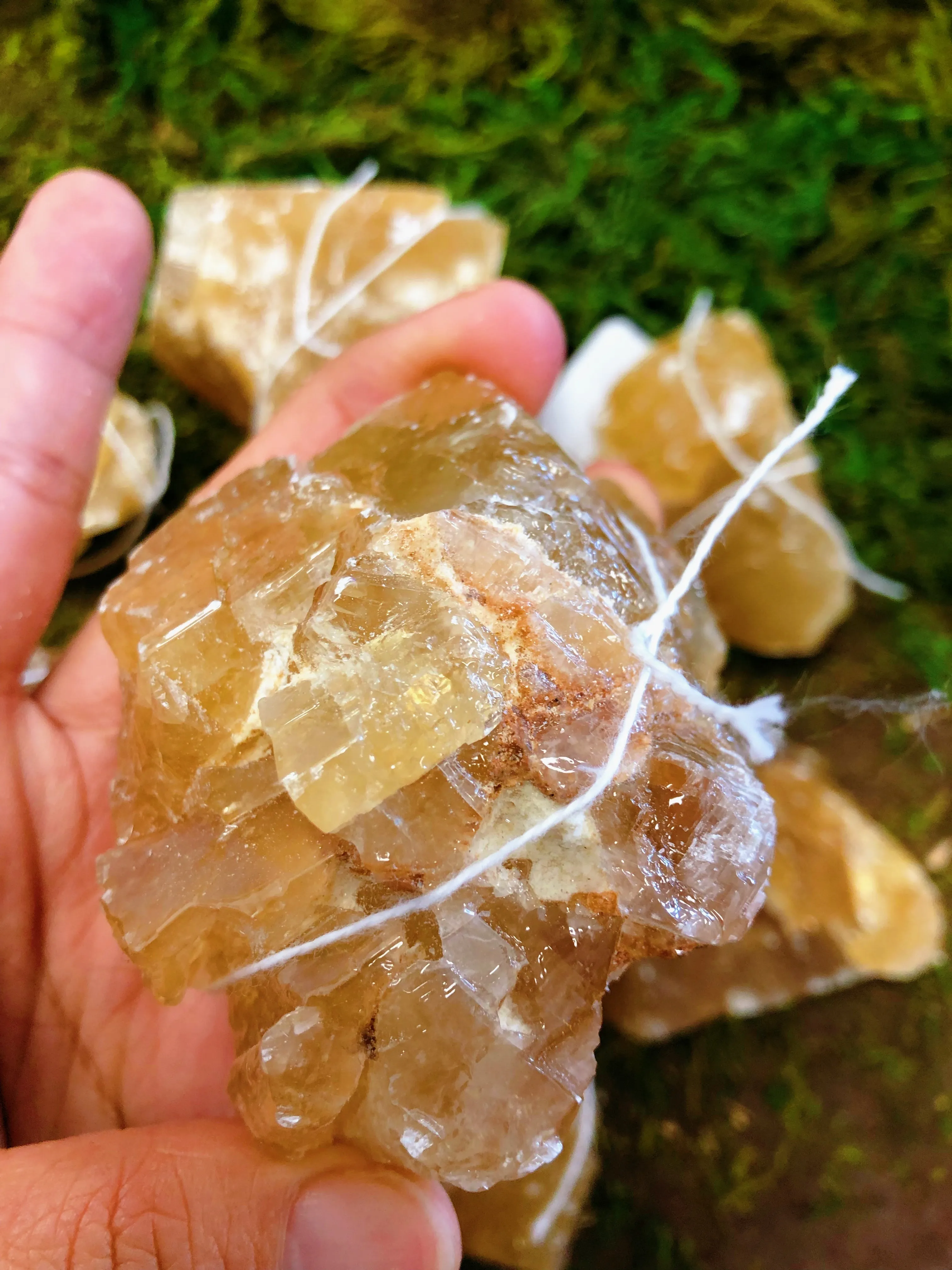 Honey Calcite Rough