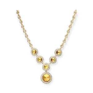 Jasmine Necklace - Yellow