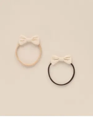 Little Bow Headband-natural