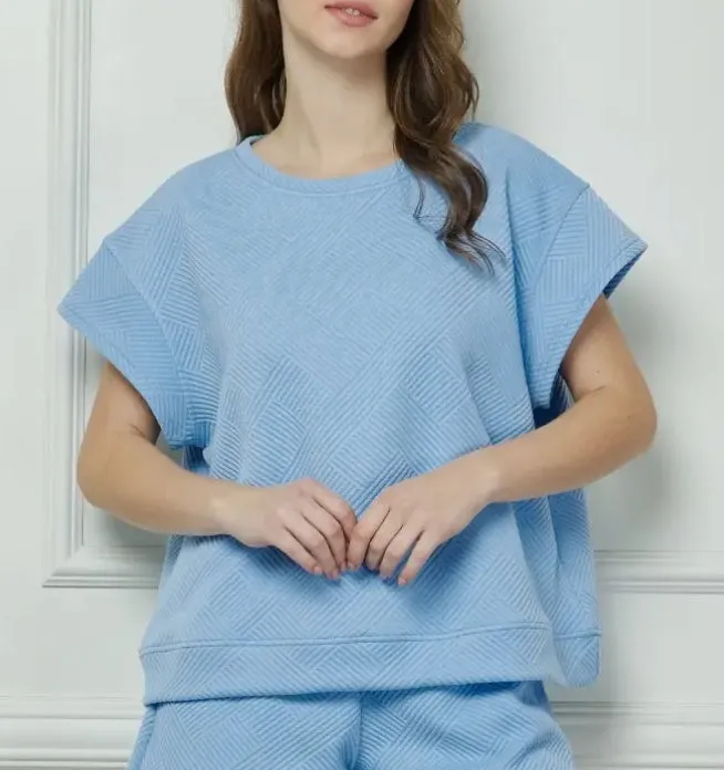 Lottie Top | Light Blue