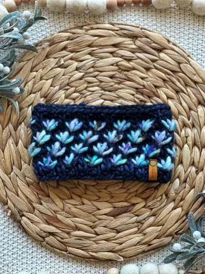 Lotus Flower Headband in Paris Night