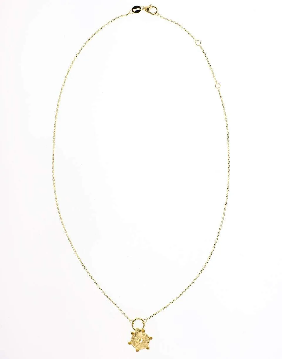 Metal Element Citrine Necklace