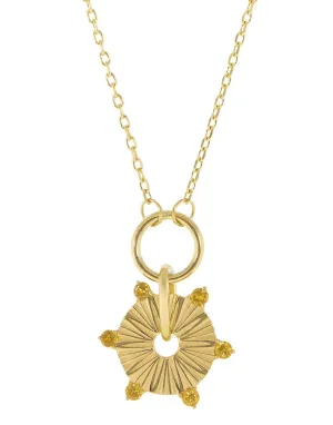 Metal Element Citrine Necklace