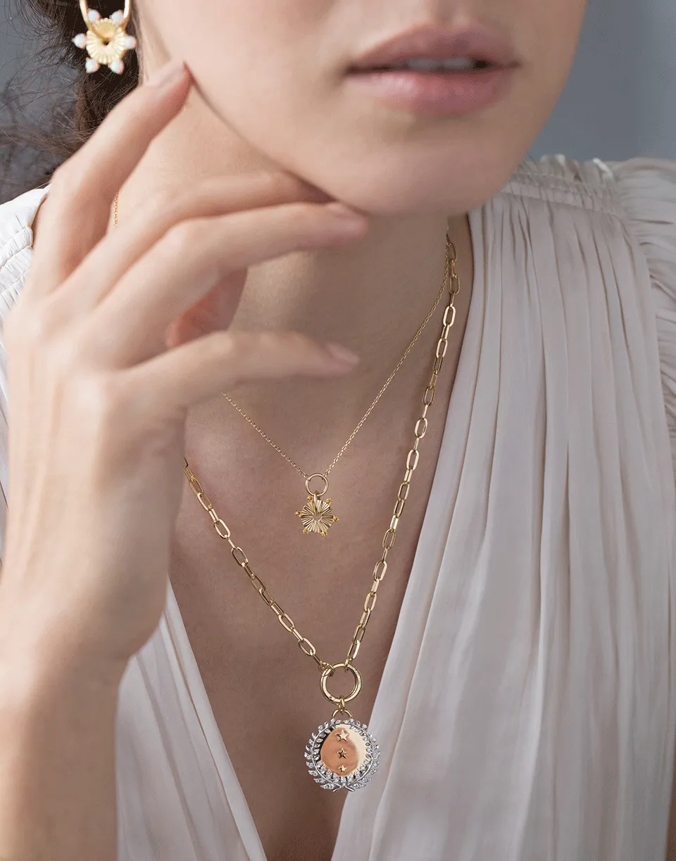 Metal Element Citrine Necklace