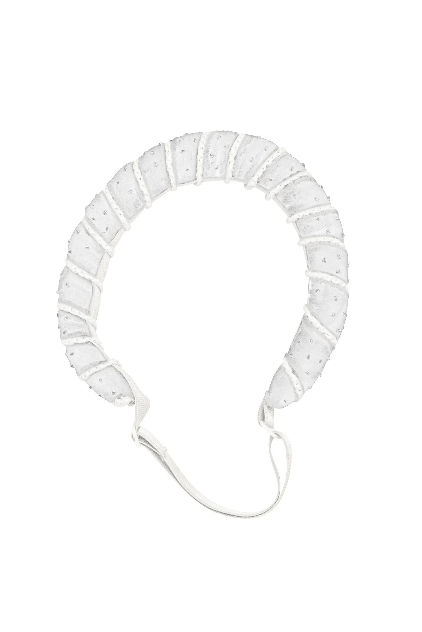 Min Wrap - White Velvet
