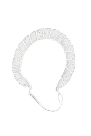 Min Wrap - White Velvet