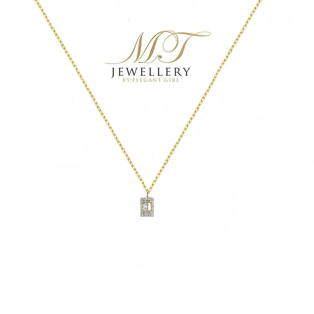 MINI SQUARE NECKLACE
