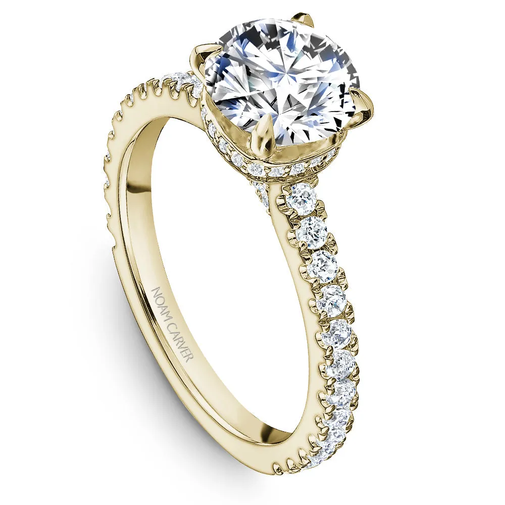 Noam Carver Engagement Ring - R059-01YM-100A