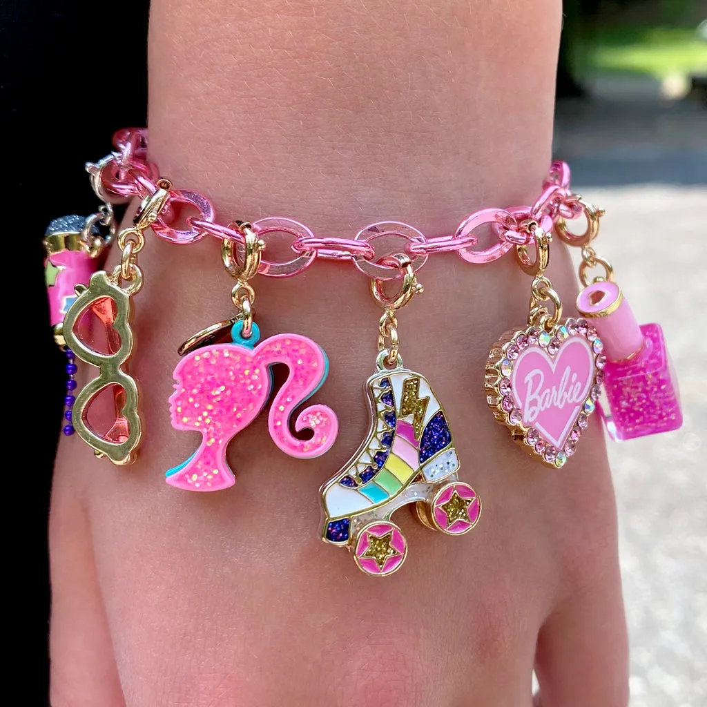Pink Chain Link Bracelet