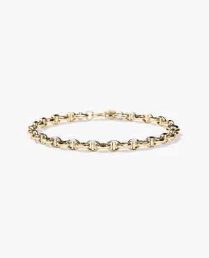 Ready to Ship - ANCHOR SEMI-SOLID Bracelet in Gold
