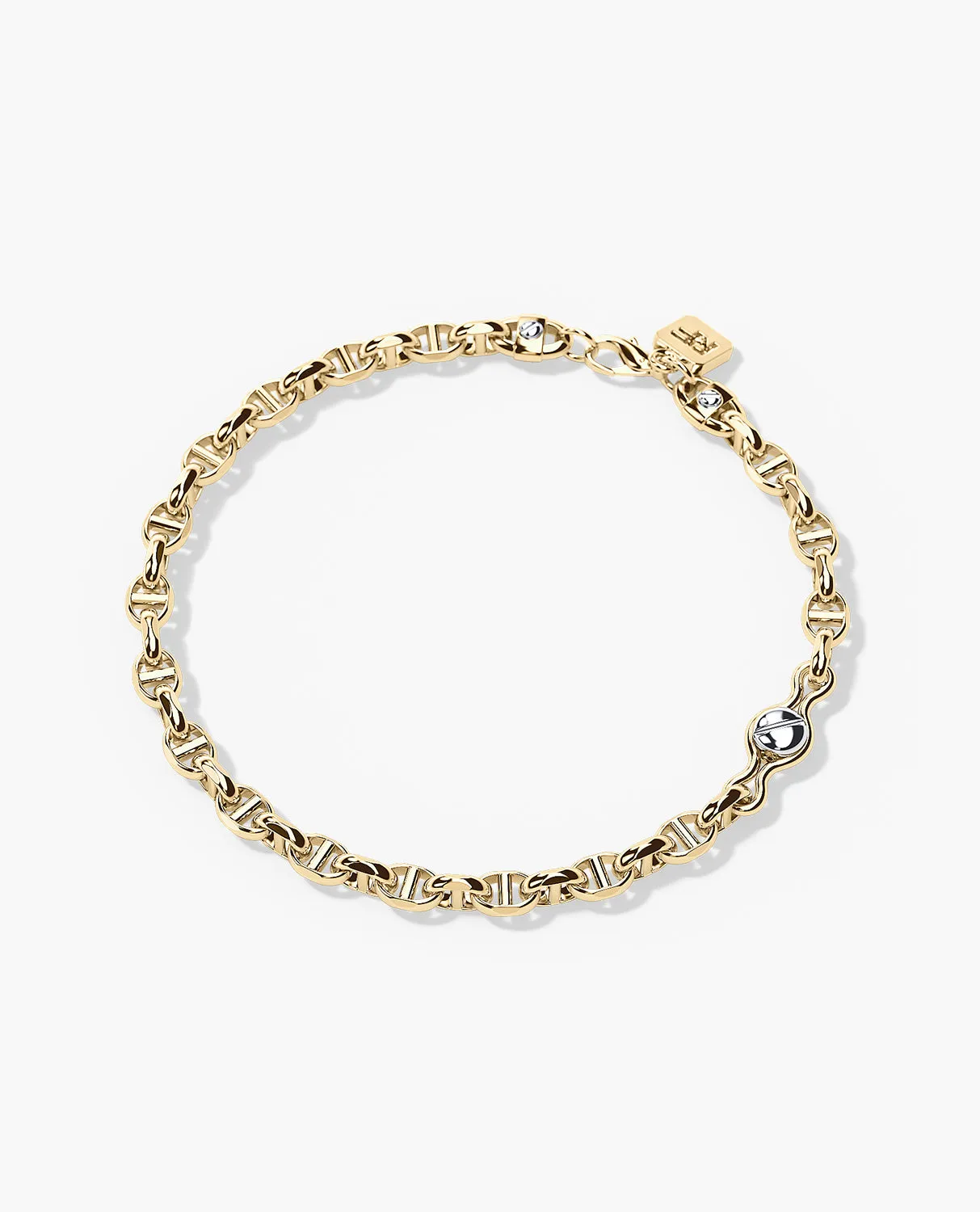 Ready to Ship - ANCHOR SEMI-SOLID Bracelet in Gold