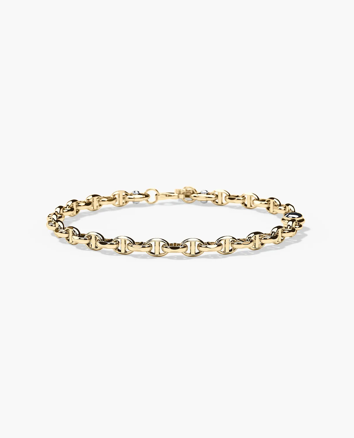 Ready to Ship - ANCHOR SEMI-SOLID Bracelet in Gold