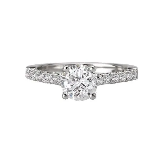 Romance Classic Semi-Mount Diamond Ring