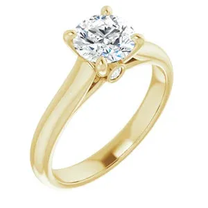 Round Diamond Engagement Ring