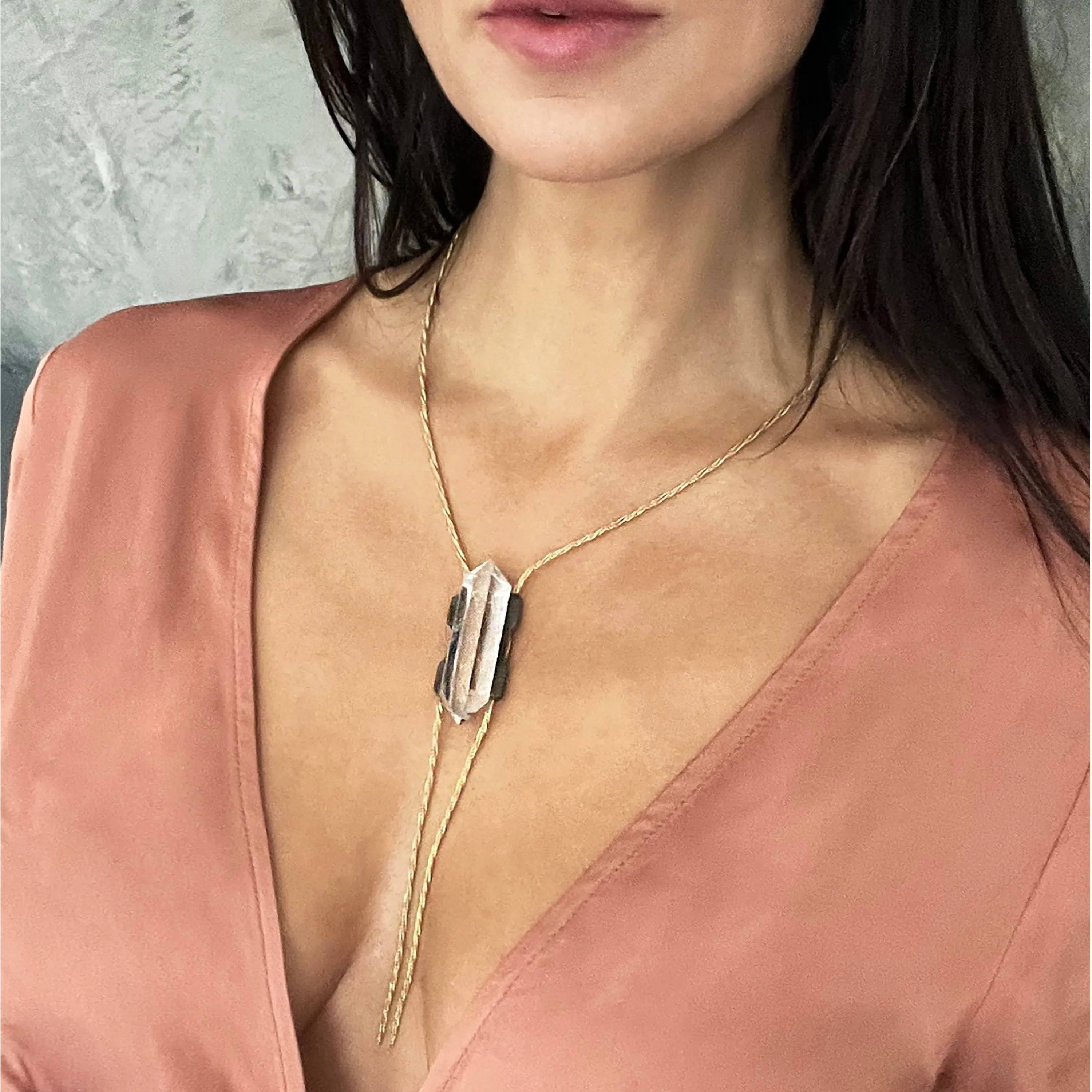 The Angel Necklace, Quartz Crystal