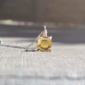 The Ashlynn - Natural Citrine Necklace