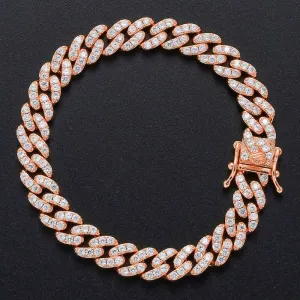 The Shiny Flow I® -  9mm Single Row Cuban Bracelet