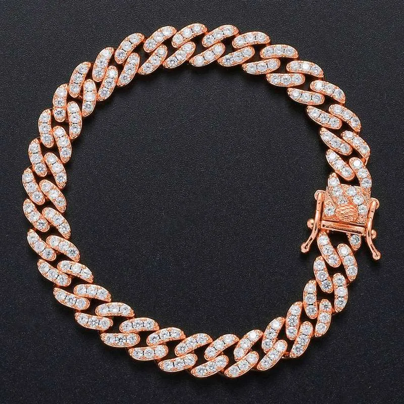 The Shiny Flow I® -  9mm Single Row Cuban Bracelet