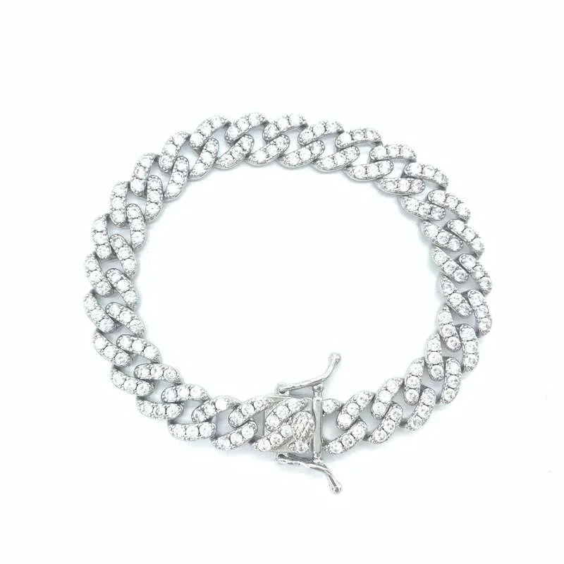 The Shiny Flow I® -  9mm Single Row Cuban Bracelet