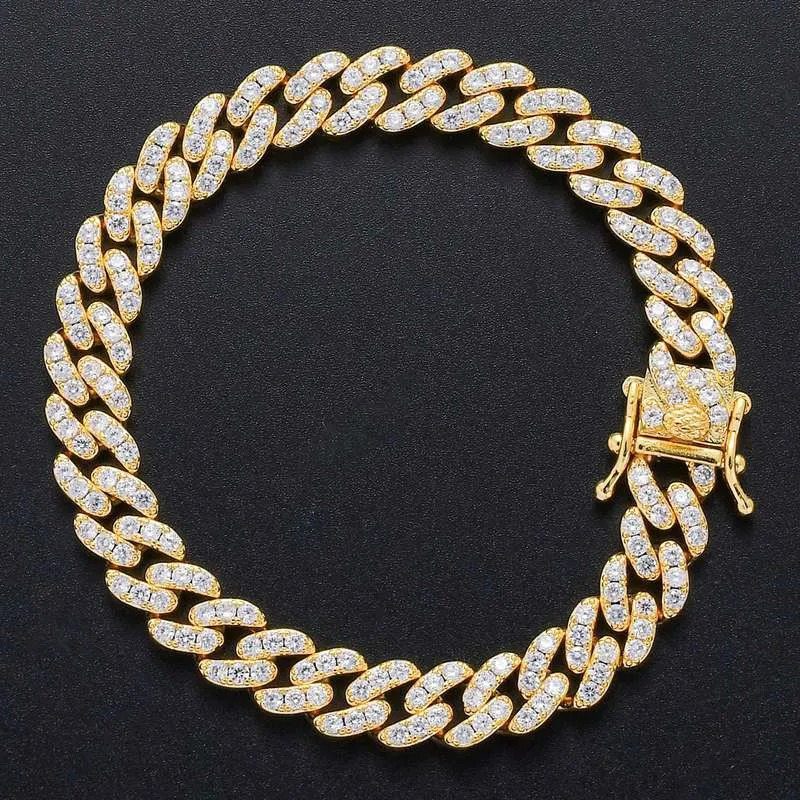 The Shiny Flow I® -  9mm Single Row Cuban Bracelet